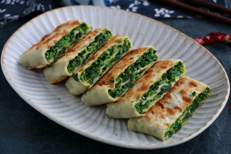 Chive Fried Pan Cake