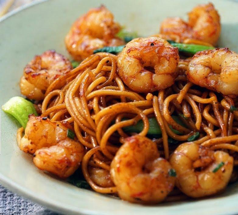 Fried Noodles Seafood